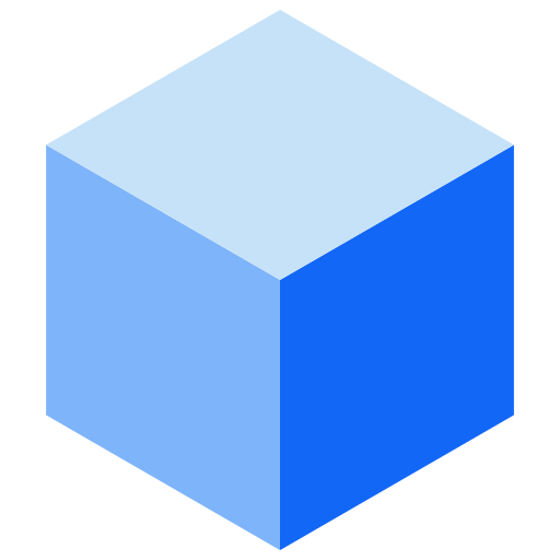 3D cube / BIM model.